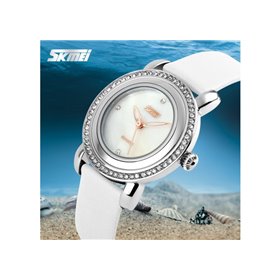 Ρολόι χειρός γυναικείο SKMEI 9093 WHITE Ρολόι χειρός γυναικείο SKMEI 9093 WHITE