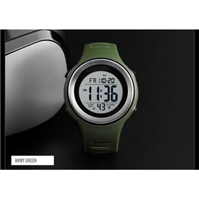 Ρολόι χειρός ανδρικό SKMEI 1394 ARMY GREEN Ρολόι χειρός ανδρικό SKMEI 1394 ARMY GREEN