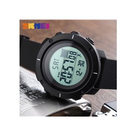 Ρολόι με βηματομετρητή χειρός ανδρικό SKMEI 1215 BLACK