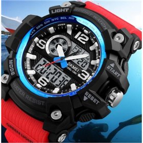 Αθλητικό ρολόι χειρός ανδρικό SKMEI 1283 RED/BLUE