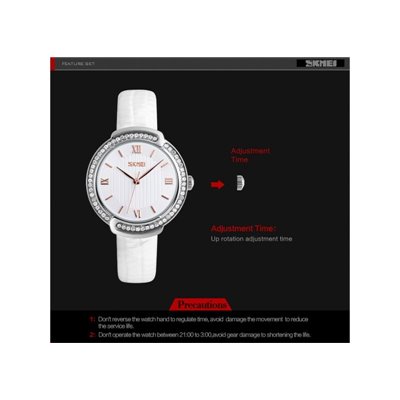 Ρολόι χειρός γυναικείο SKMEI 9143 WHITE