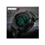 Ρολόι με πυξίδα χειρός ανδρικό SKMEI 1290 BLACK