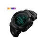 Ρολόι με πυξίδα χειρός ανδρικό SKMEI 1290 BLACK