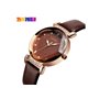 Ρολόι χειρός γυναικείο SKMEI 9188 ROSE GOLD LEATHER