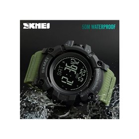 Ρολόι με πυξίδα χειρός ανδρικό SKMEI 1356 ARMY GREEN