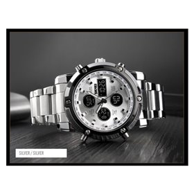 Ρολόι χειρός ανδρικό SKMEI 1389 SILVER