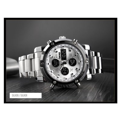 Ρολόι χειρός ανδρικό SKMEI 1389 SILVER