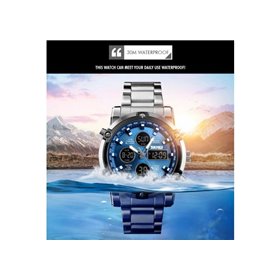 Ρολόι χειρός ανδρικό SKMEI 1389 SILVER/BLACK