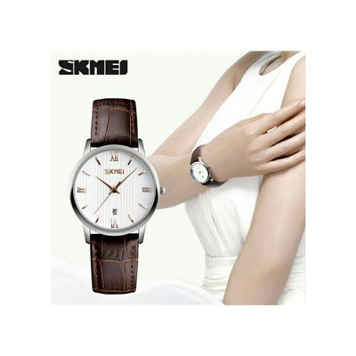 Ρολόι χειρός γυναικείο SKMEI 9130 GOLD/BROWN LADY