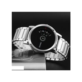 Ρολόι χειρός ανδρικό SKMEI 1260 SILVER WITH BLACK