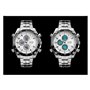 Ρολόι χειρός ανδρικό SKMEI 1302 SILVER/WHITE