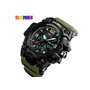 Αθλητικό ρολόι χειρός ανδρικό SKMEI 1155B ARMY GREEN