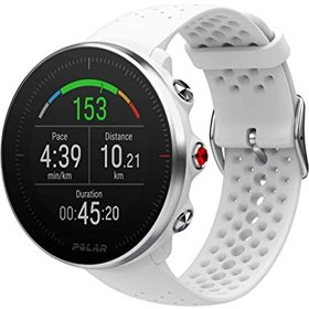 Polar Vantage M Sportwatch για προπονήσεις πολλαπλών σπορ, αδιάβροχο Unisex Λευκό