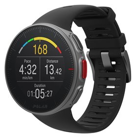 Polar Vantage V - ρολόι Premium πολλαπλών σπορ και Triathlon Μαύρο