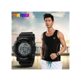 Ρολόι με βηματομετρητή χειρός ανδρικό SKMEI 1116 BLACK