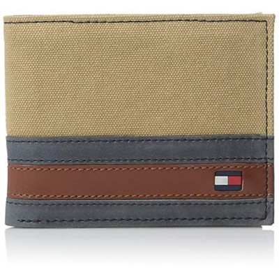 Tommy Hilfiger πορτοφόλι με αφαιρούμενη θήκη καρτών Exeter Khaki 31TL22X050