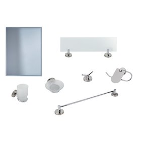 ΣΕΤ ΜΠΑΝΙΟΥ ΧΡΩΜΙΟ