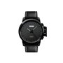 Ρολόι χειρός ανδρικό SKMEI 1208 BLACK LEATHER