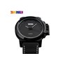 Ρολόι χειρός ανδρικό SKMEI 1208 BLACK LEATHER