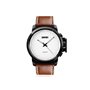Ρολόι χειρός ανδρικό SKMEI 1208 BROWN/WHITE LEATHER
