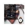 Ρολόι χειρός ανδρικό SKMEI 1208 BROWN/WHITE LEATHER