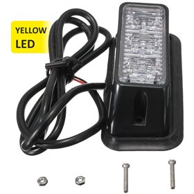 Strobe υψηλής φωτεινότητας με τρία POWER LED, GEN III, Κίτρινο χρώμα