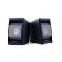 KISONLI Multimedia ηχεία Τ-006, 2.0ch, 2x 3W,  USB/Jack 3.5mm, μαύρα