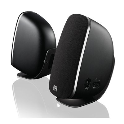 ALTEC LANSING ηχεία Curved, 2.0ch, 20W RMS, 3.5mm, μαύρα