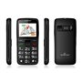 POWERTECH Κινητό Τηλέφωνο Sentry GPS, SOS Call, Dual Sim, με φακό, μαύρο