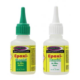 JAMARA εποξική κόλλα 2 συστατικών Epoxi-Rapid 30min 236063, 100γρ