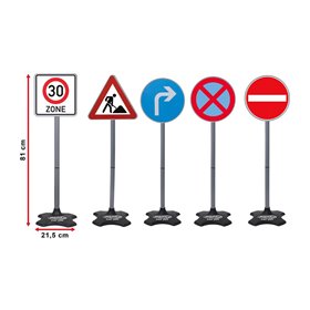 JAMARA Σετ Σήματα οδικής Κυκλοφορίας 460293, 5τμχ