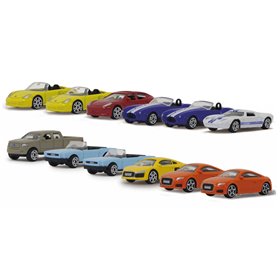 JAMARA Σετ Αυτοκινητάκια Die-cast Street Kings 460352, 1:64 12τμχ