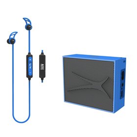 ALTEC LANSING Earphone & speaker, bluetooth 4.1, 10m, 2W RMS, μπλε
