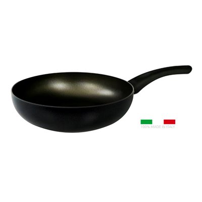 FLONAL Τηγάνι βαθύ αντικολλητικό Milano 32cm με λαβή βακελίτη