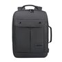 ARCTIC HUNTER τσάντα πλάτης B00325-BK με θήκη laptop, αδιάβροχη, μαύρη