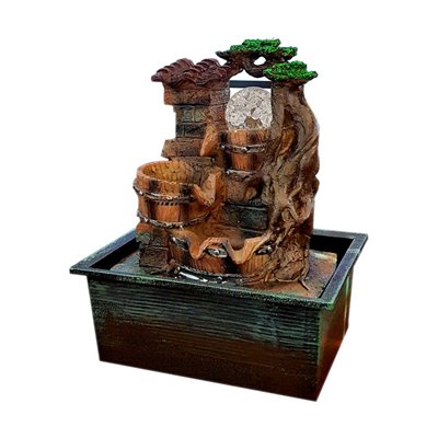 Συντριβάνι Feng Shui JK-180-008 Roof, 26 x 21 x 15.5cm