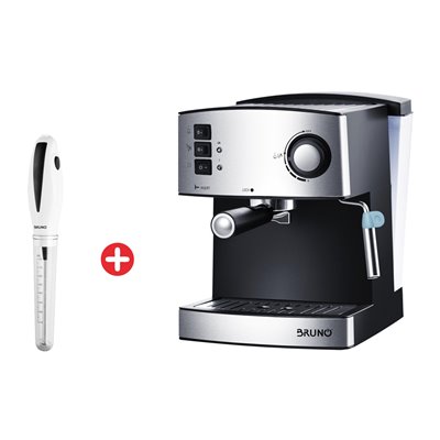 Bundle BNDL-0009 καφετιέρα για espresso & cappuccino, φραπιέρα χειρός