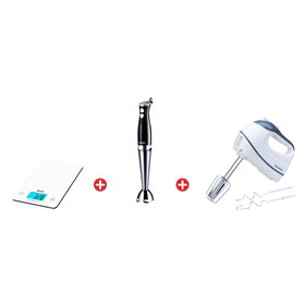Bundle BNDL-0010 BRUNO Μίξερ χειρός, ραβδομπλέντερ, ζυγαριά κουζίνας