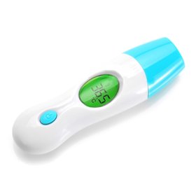 Ηλεκτρονικό θερμόμετρο υπερύθρων με οθόνη AG458, λευκό