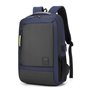 ARCTIC HUNTER τσάντα πλάτης B00357-BL με θήκη laptop, αδιάβροχη, μπλε