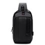 ARCTIC HUNTER Τσάντα Crossbody XB00100-BK, USB, αδιάβροχη, μαύρο