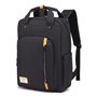ARCTIC HUNTER τσάντα πλάτης GB00363-BK με θήκη laptop, αδιάβροχη, μαύρη