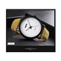 Ρολόι χειρός ανδρικό SKMEI 1208 YELLOW/WHITE LEATHER