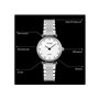 Ρολόι χειρός γυναικείο SKMEI 1223 SILVER/WHITE