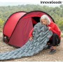 InnovaGoods Μονό Υπόστρωμα Camping Πάχους 12cm σε Γκρι χρώμα