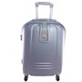 Βαλίτσα Καμπίνας Τρόλεϊ σκληρή, Sunrise Bags, Ασημί, 44 λίτρα