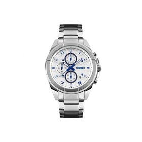 SKMEI 9109 SILVER/WHITE