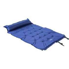 Inca Αυτοφούσκωτο Διπλό Υπόστρωμα Camping 180x110cm Πάχους 3cm σε Μπλε χρώμαΚωδικός: NCI-HYH-021  Inca Αυτοφούσκωτο Διπλό Υπόστρωμα Camping 180x110cm Πάχους 3cm σε Μπλε χρώμαΚωδικός: NCI-HYH-021