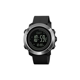 Ρολόι με βηματομετρητή χειρός ανδρικό SKMEI 1418 BLACK/SILVER