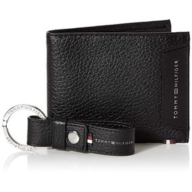 Tommy Hilfiger Downtown Mini CC Wallet AM0AM05071 ΜΕ ΔΕΡΜΑΤΙΝΟ ΜΠΡΕΛΟΚ ΓΙΑ ΚΛΕΙΔΙΑ